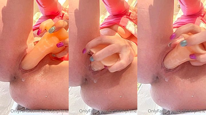 Juicy Little Teen Pussy Fucks Big Dildo Cock Belle Delphine Onlyfans Leaks