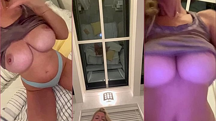 Busty Blonde Diora Baird Leak Playing With Her Tits