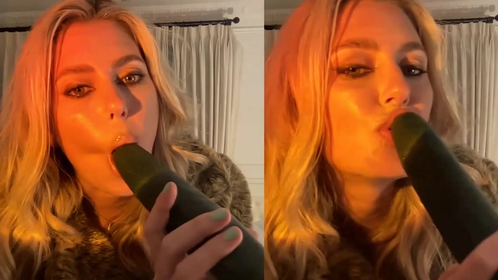 Naughty MILF Diora Baird Onlyfans Shows How To Suck Huge Dildo