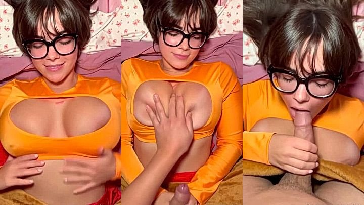 Scooby Doo Velma Cosplay Big Tits Salome Larrea Munoz PORN SEXTAPE