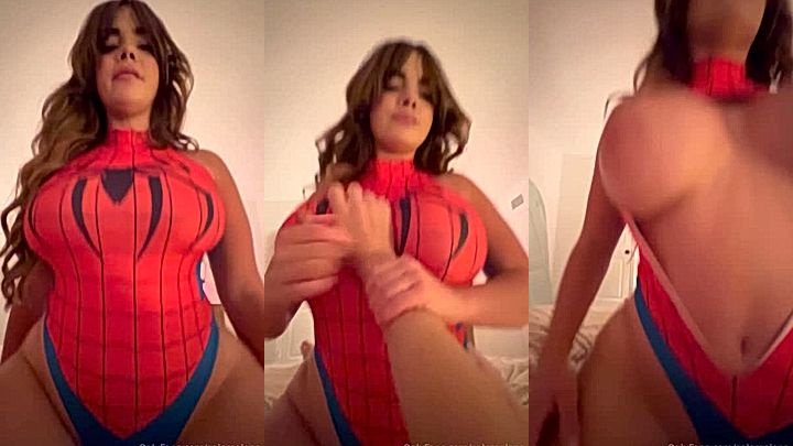 Juicy Busty Spiderwoman Fucked Salome Munoz Onlyfans PORN FULL VIDEO